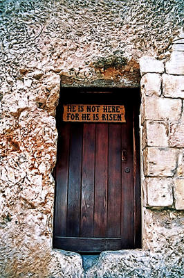 the footsteps of jesuse Jerusalem Garden Tomb 0003