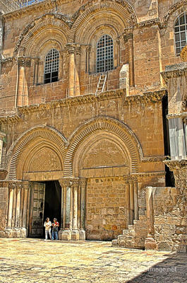 the footsteps of jesuse Jerusalem Holy Sepulchre 0002