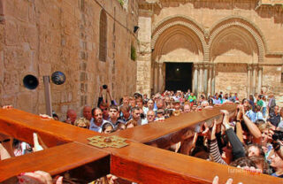 the footsteps of jesuse Jerusalem Holy Sepulchre 0003