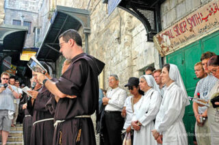 the footsteps of jesuse Jerusalem Via Dolorosa S06 0002