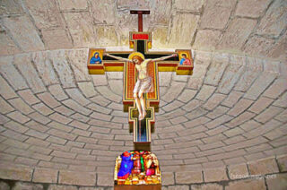 the footsteps of jesuse Nazareth St Joseph Church 0002
