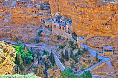Wadi Qelt Monastery Of St George 0001