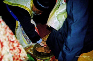 israel christian holidays festivals Ethiopian Wahshing Of The Feet 0001