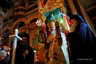 israel christian holidays festivals Greek Orthodox Holy Week 0013