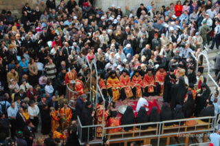 israel christian holidays festivals Greek Orthodox Wahshing Of The Feet 0001
