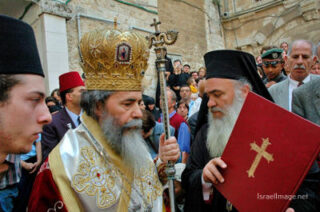 israel christian holidays festivals Greek Orthodox Wahshing Of The Feet 0005