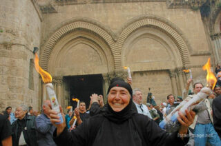 israel christian holidays festivals Holy Fire 0007