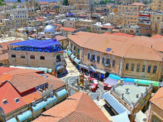 jerusalem Jerusalem Old City Christian Quarter Muristan Square 0001