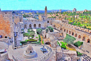 pho-isr-jer-jerusalem old city david tower 0007th Jerusalem Old City David Tower 0007