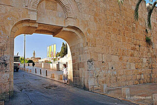jerusalem Jerusalem Old City Dung Gate 0002