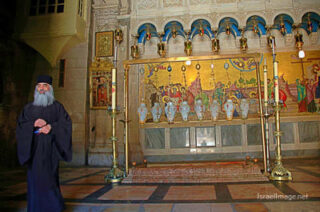 Jerusalem Old City Holy Sepulchre Stone Of Anointing 0001