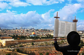jerusalem Jerusalem Old City View From Mt Of Olives 0005