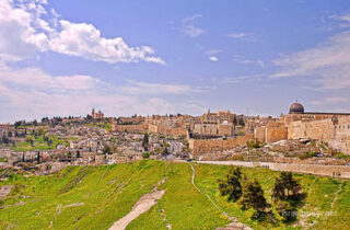 jerusalem Jerusalem Old City View From Mt Of Olives 0009