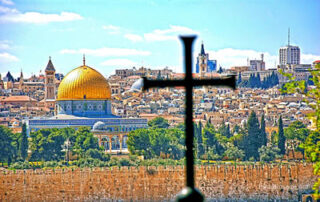 jerusalem Jerusalem Old City View From Mt Of Olives 0011