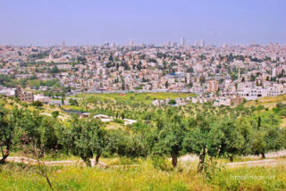 pho-isr-jernc-jerusalem new city view and east jerusalem from mt scopus 0001 th Jerusalem New City View And East Jerusalem From Mt Scopus 0001
