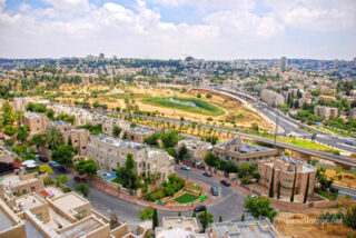 pho-isr-jernc-jerusalem new city view givat mordechai and gazelle valley 0002th Jerusalem New City View Givat Mordechai And Gazelle Valley 0002