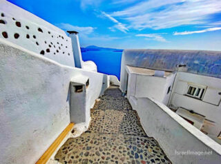 Greece santorini oia print Greece Santorini Oia 0041