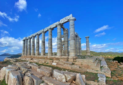 Greece Temple Of Poseidon 0002