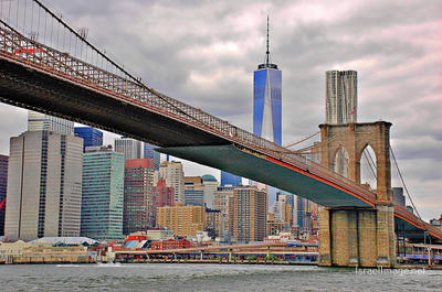 New York City Brooklyn Bridge 0001