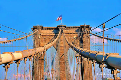 New York City Brooklyn Bridge 0007