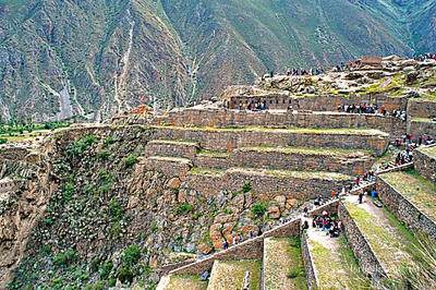 Peru Ollantaytambo Ruins 0001