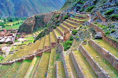 Peru Ollantaytambo Ruins 0003