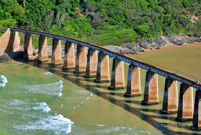 South Africa Garden Route Western Cape Kaaimans River Bridge 0002