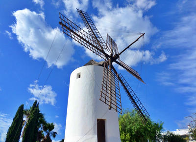 Spain Ibiza Town Puig D'en Valls 0001