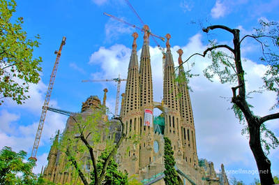 Spain Barcelona Basílica De La Sagrada Família 0001