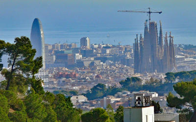 Spain Barcelona City View 0002