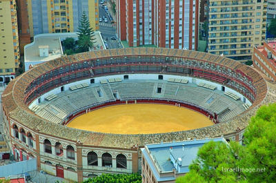 Spain Malaga Bullfighting Ring 0001