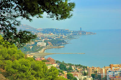 Spain Malaga City View 0003