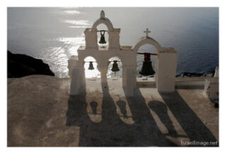 Greece Santorini Oia Church Bells 0001