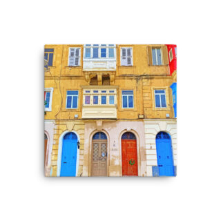 Thin canvas Malta Valletta 0002