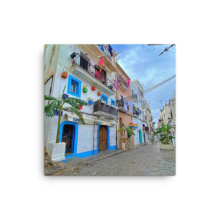 Thin canvas Spain Ibiza Town 00003
