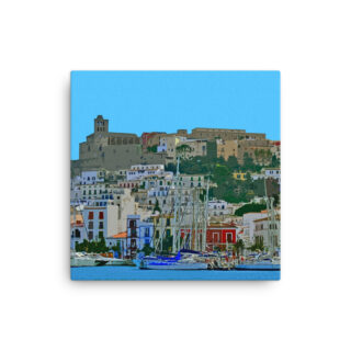 Thin canvas Spain Ibiza Town 00001