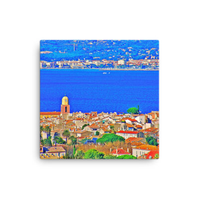 Thin canvas France St Tropez 0002