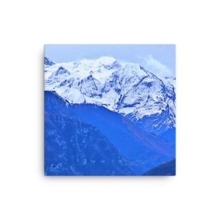 Thin canvas France Pau Pyrenees Mountains 0002
