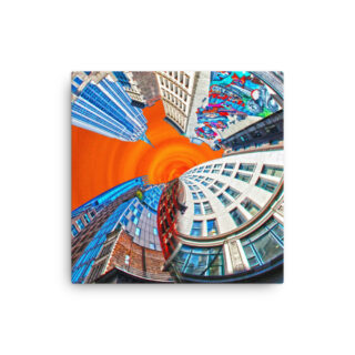 Thin canvas New York City Manhattan Empire State Building 360 0001