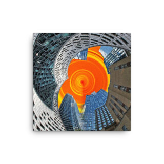 Thin canvas New York City Manhattan 360 0001