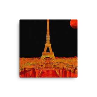 Thin canvas France Eiffel Tower 00021