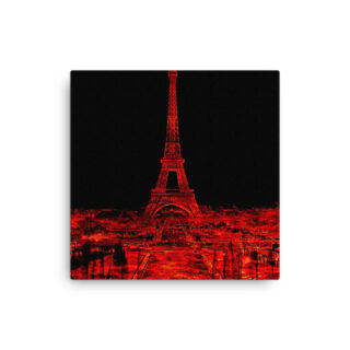 Thin canvas France Eiffel Tower 00019