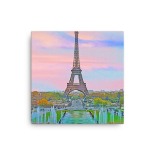Thin canvas France Eiffel Tower 0006
