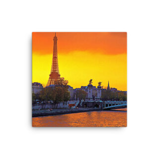 Thin canvas France Eiffel Tower 0007