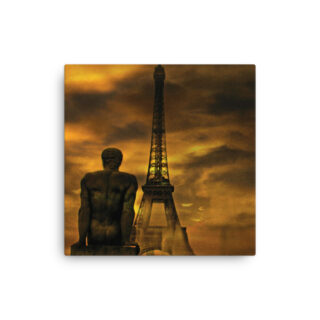 Thin canvas France Eiffel Tower 0009