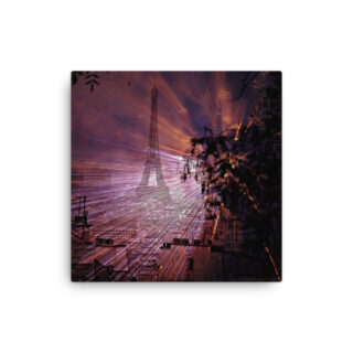 Thin canvas France Eiffel Tower 0008