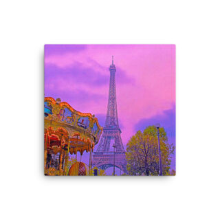 Thin canvas France Eiffel Tower 00014
