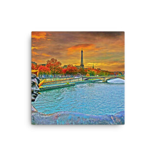 Thin canvas France Eiffel Tower 0003