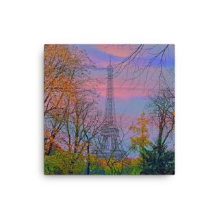 Thin canvas France Eiffel Tower 0002