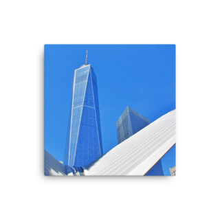Thin canvas New York City One World Trade Center 0001